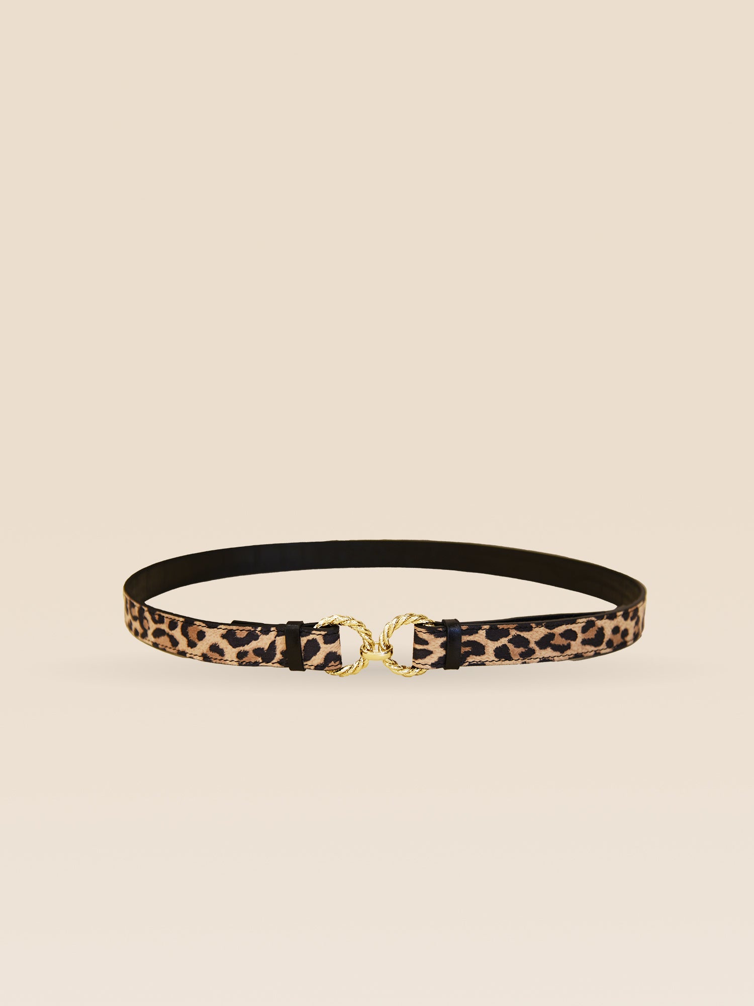 Gucci leopard print belt sale