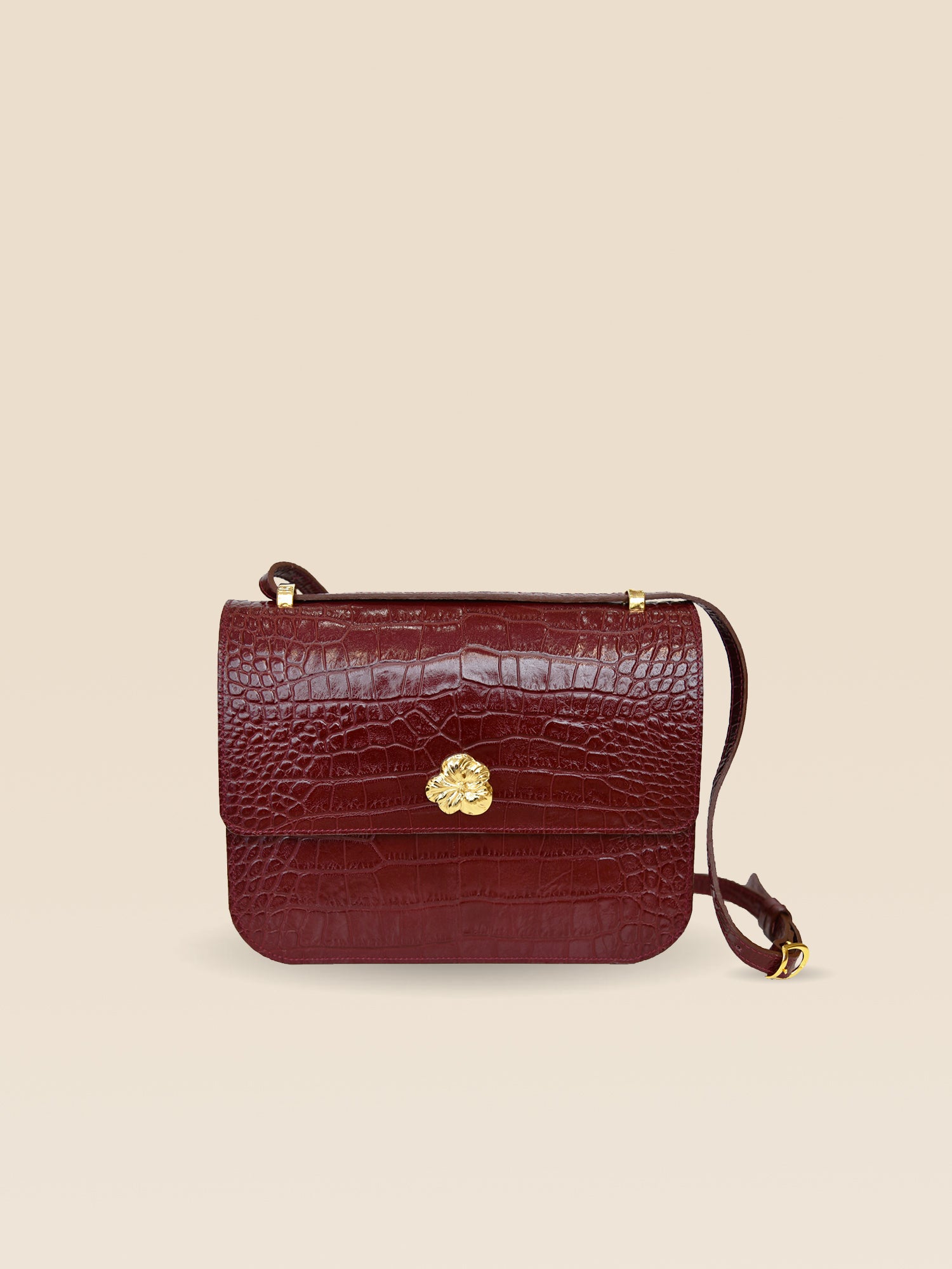 YSL Burgundy Sac De Jour Small Bag - THE CLOSET YSL Burgundy Sac De Jour Small Bag - THE CLOSET