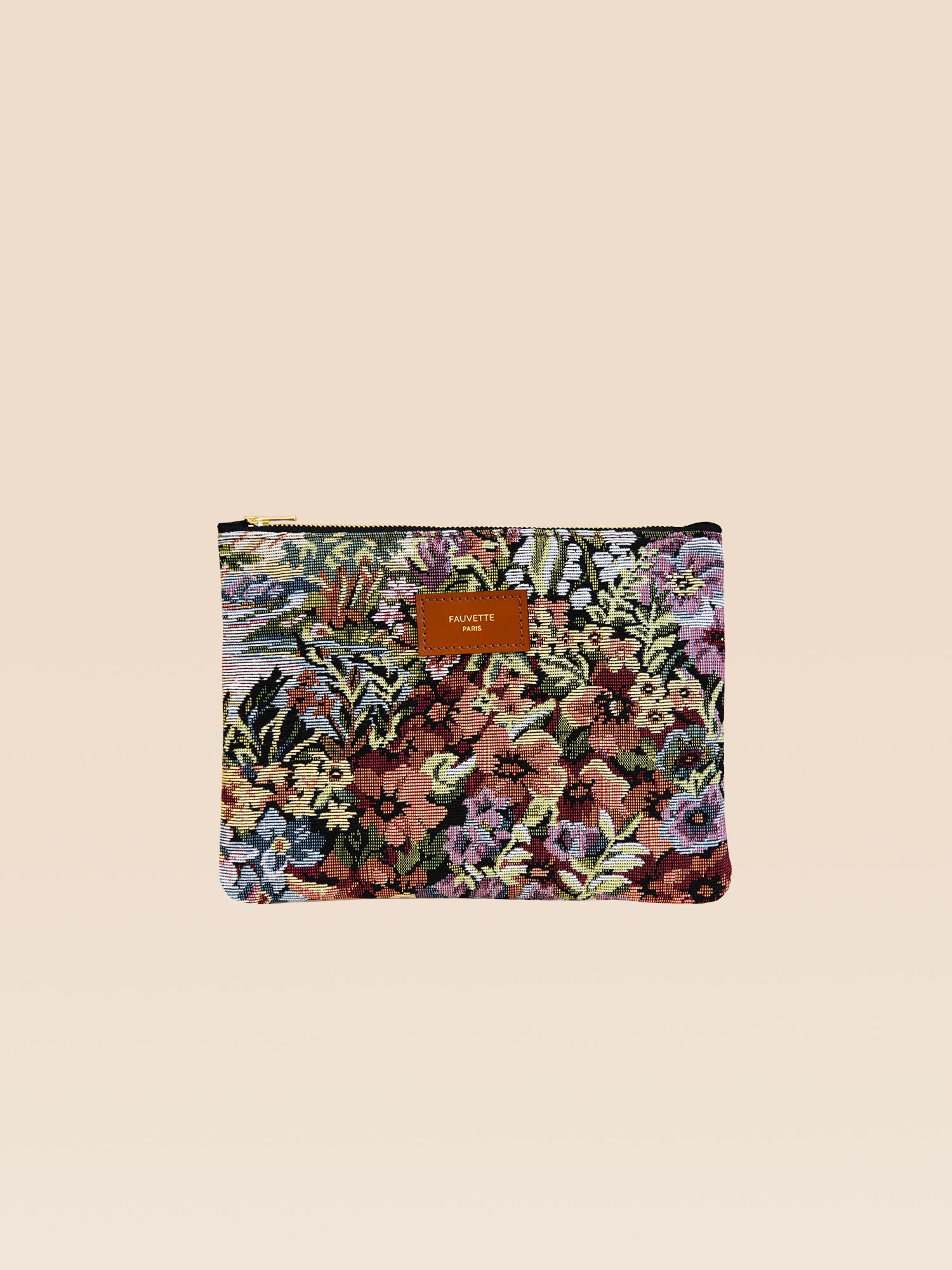Grande Trousse Pochette Royal Tapisserie - Motif Style Paris, Vintage, Neuf Sans étiquette