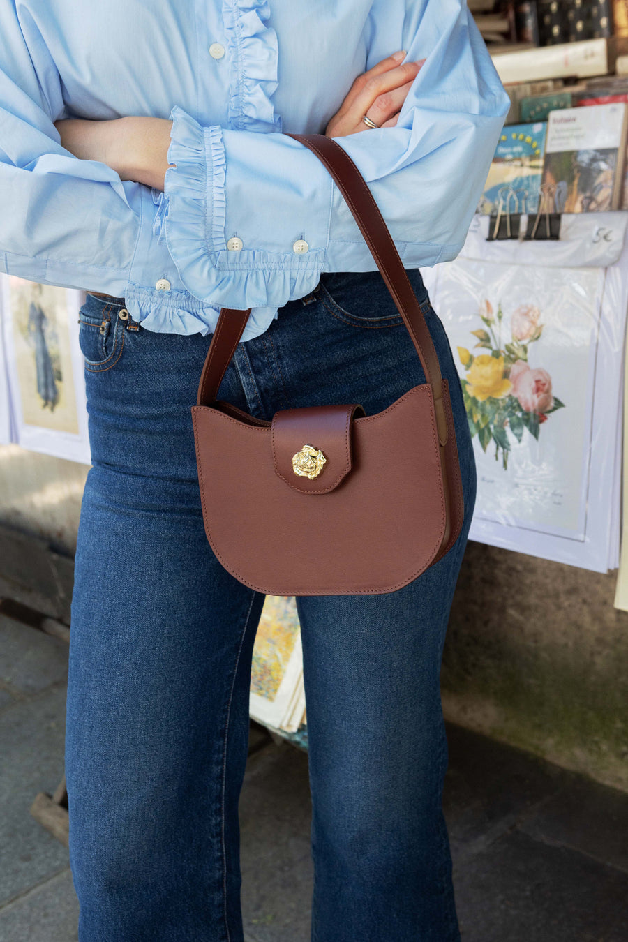 ROMY MAHOGANY BAG