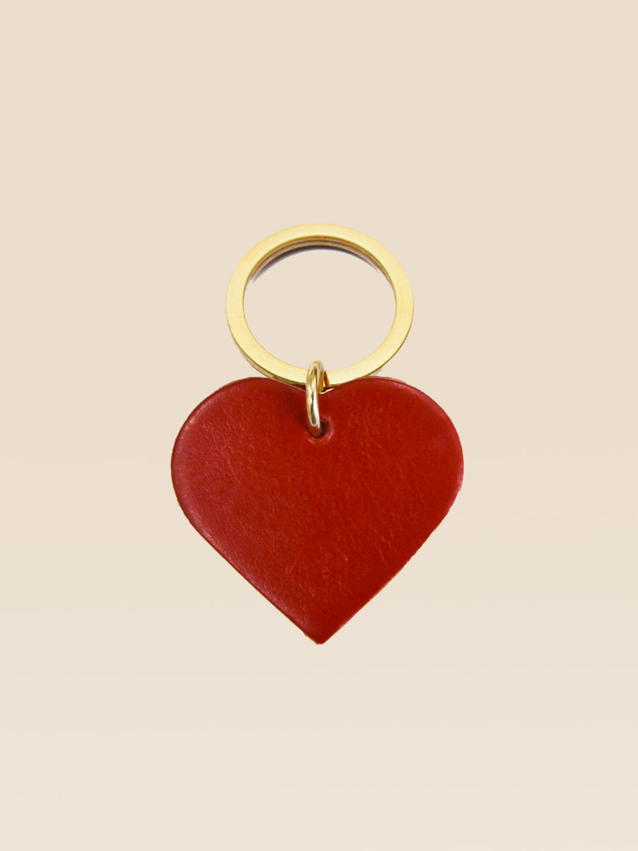 Porte-clés coeur personnalisé en cuir de première qualité, cordon avec Porte-clés coeur personnalisé en cuir de première qualité, cordon avec