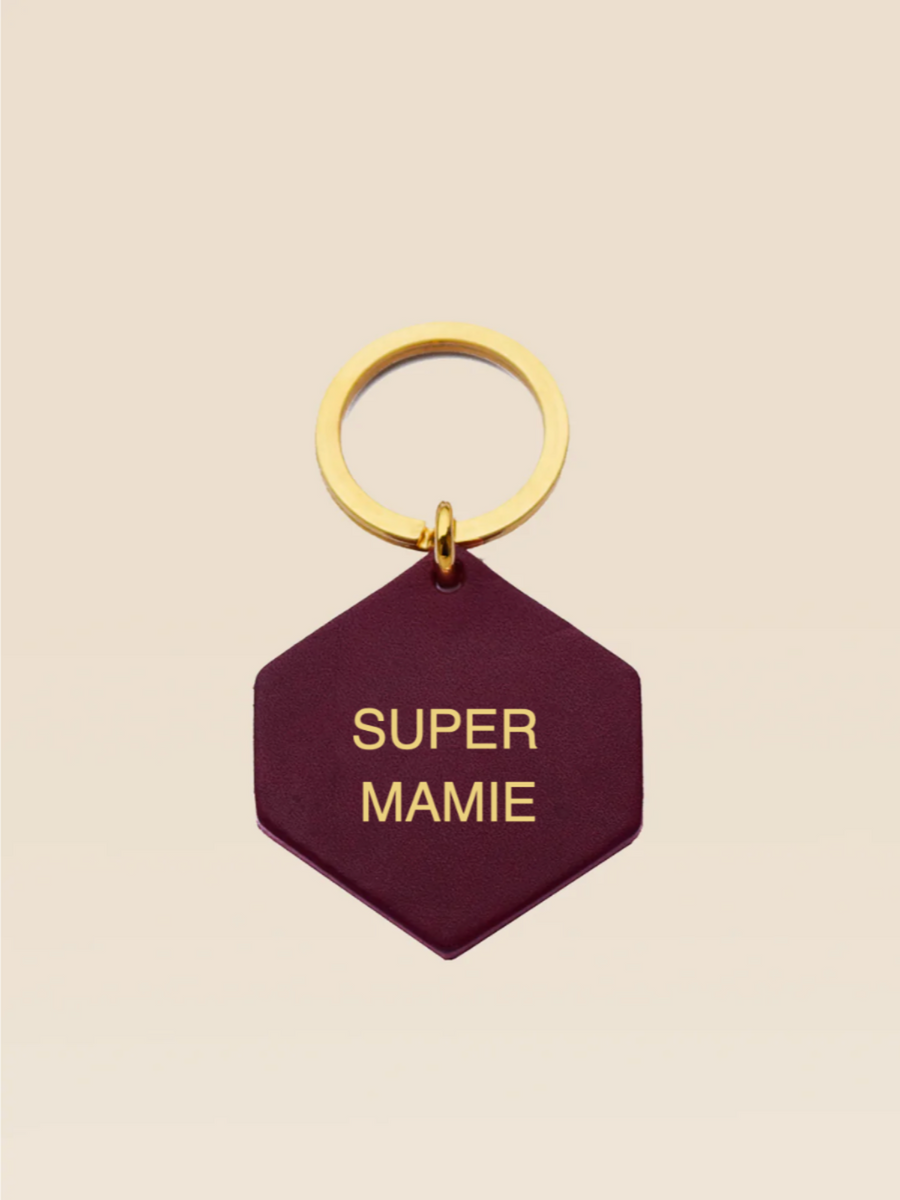 SUPER MAMIE KEY RING